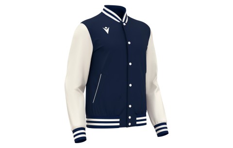 BBRFC - FIDDLE VARSITY COLLEGE JACKET NAV/OFFWHT