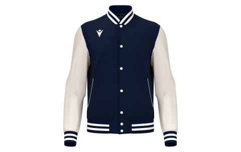 BBRFC - FIDDLE VARSITY COLLEGE JACKET NAV/OFFWHT