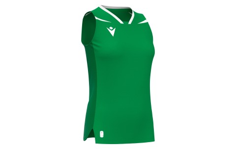 BBRFC - LILY SHIRT WMN SL GRN/WHT
