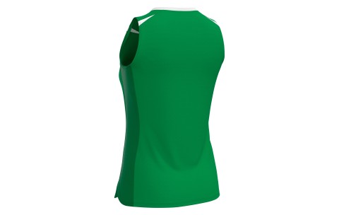 BBRFC - LILY SHIRT WMN SL GRN/WHT