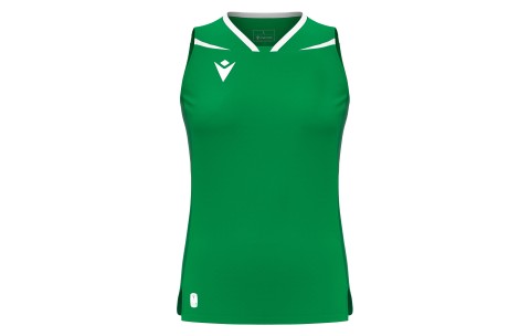 BBRFC - LILY SHIRT WMN SL GRN/WHT